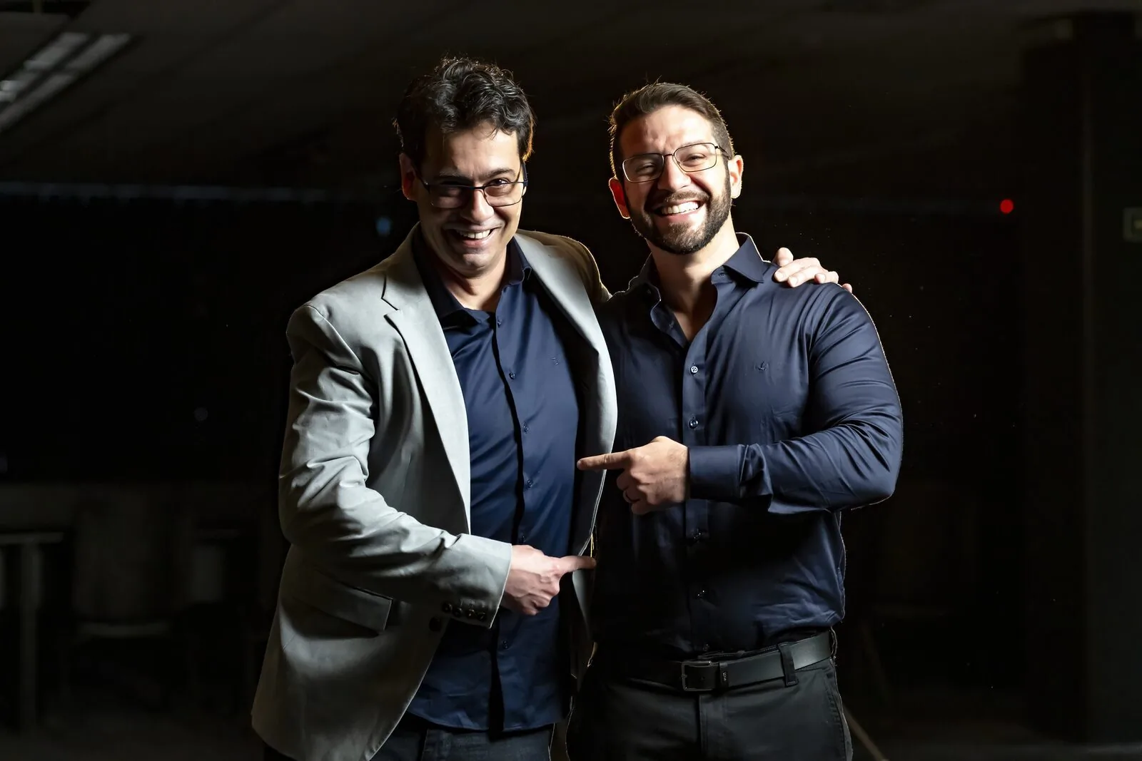Anthony Nichols e André Cia, sócios da agência COPY S/A e mentores da Imersão Funnel Labs I.A